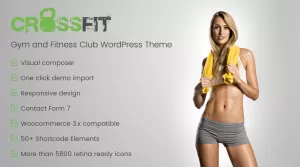 CrossFit - Gym and Fitness Club WordPress Theme - Themes ...