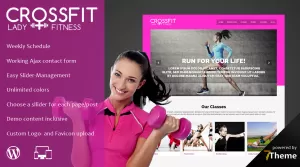 Crossfit - Sport and Gym WordPress Theme