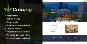 Crowny : Resort and Hotel HTML Template