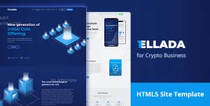 CryptoOne — Cryptocurrency ICO Landing Page HTML Template