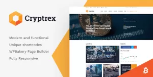 Cryptrex  Cryptocurrency & Mining WordPress Theme