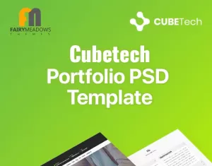 Cubetech - Portfolio PSD Template
