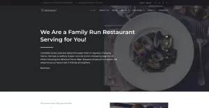 Cuisinette - European Restaurant Cross-browser WordPress Theme