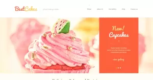 Cute Sweet Shop WordPress Theme