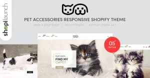 CwPet - Pet Shop Responsive Shopify Theme - TemplateMonster