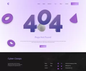 Cyber Cloop - Cyber Security Elementor Template Kits