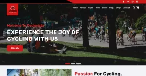 CycleVista - Cycling Club HTML5 Website Template