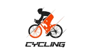 Cycling Logo, Bike Logo, Bicycle Logo, Racing Logo, Sports Cycling Logo Design Vector Template