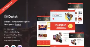 Daksh - Hinduism Religious Wordpress Theme - TemplateMonster