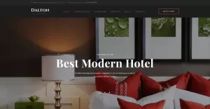 Dalton - Modern Hotel & Resort WordPress Theme