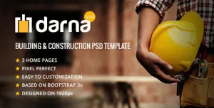Darna-  Building & Construction PSD Template