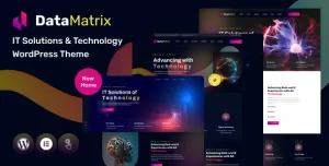 DataMatrix  IT Solutions & Technology  WordPress Theme + RTL