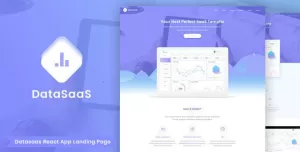 Datasaas - React Apps Landing Template