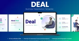 Deal - Business Presentation PowerPoint Template
