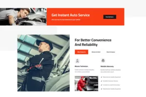 Decho - Car Repair Mechanic Elementor Template Kit