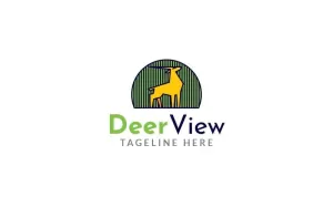 Deer View Logo Design Template Vol 2 - TemplateMonster