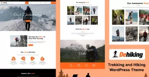 Dehiking - Hiking, Camping and Mountain Guide WordPress Theme
