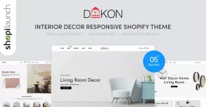 Dekon - Interior Decor Responsive Shopify Theme