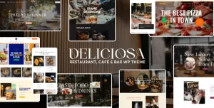Deliciosa - Restaurant, Cafe & Bar WordPress Theme