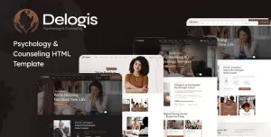Delogis - Psychology & Counseling HTML Template