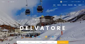 Delvatore - Hotel Booking Bootstrap Template