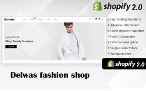Delwas Fashion Multipurspose Shopify Theme - TemplateMonster