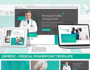 Demedic - Medical PowerPoint template - TemplateMonster