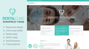 Dental - Clinic WordPress Theme