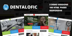 Dentalofic - Dentist, Medical and Healthcare HTML Template