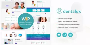 Dentalux  A Dentist Medical & Healthcare Doctor WordPress Theme