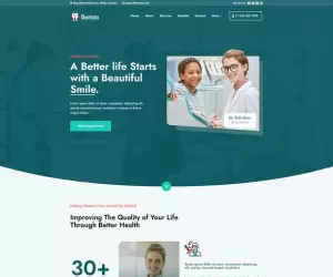 Dentisto  Dentist & Medical Elementor Template Kit