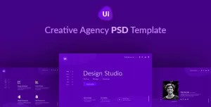 Design Studio - Creative Agency PSD Template