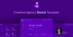Design Studio - Creative Agency Sketch Template