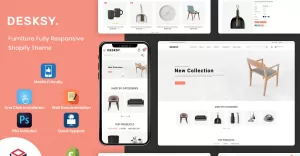 Desksy - Modern Furniture Responsive Shopify Theme