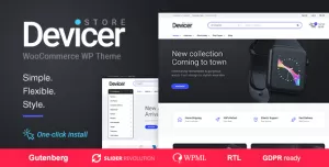 Devicer  - Electronics, Mobile & Tech Store WordPress Theme