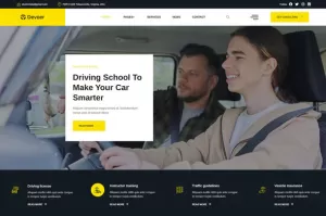 Devore - Driving School Elementor Template Kit