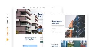 Dexico – Apartment Rent Template for Sketch