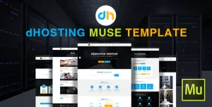 dHosting - Muse Template