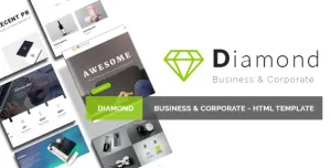 Diamond - Business & Corporate - HTML Template