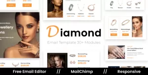 Diamond - Multipurpose Responsive Email Template