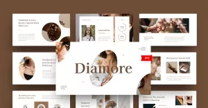 Diamore - Jewelry PowerPoint Template - TemplateMonster