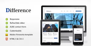 Difference - Responsive Business Template