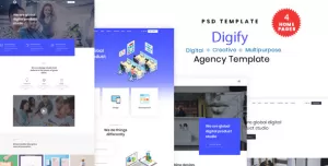 Digify - Digital and Marketing Agency PSD Template