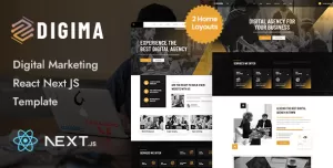 Digima - Digital Marketing React Next Template