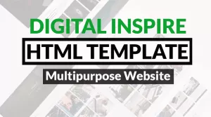 Digital Inspire - HTML Template, Portfolio, Blog, Creative - Themes ...