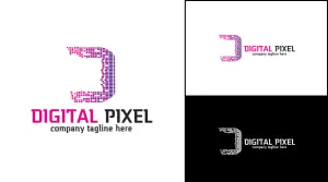 Digital - Pixel Logo - Logos & Graphics