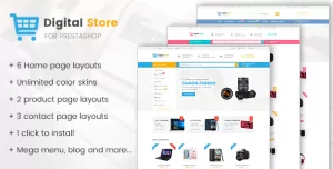 Digital Store - Prestashop Theme for Electronics, Phones, Cameras and Computers Stores