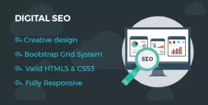 Digitalseo - HTML One Page Template for SEO
