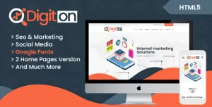 Digiton - SEO and Digital Agency HTML Template