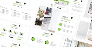 Dinamit Bread Story Powerpoint Template - TemplateMonster